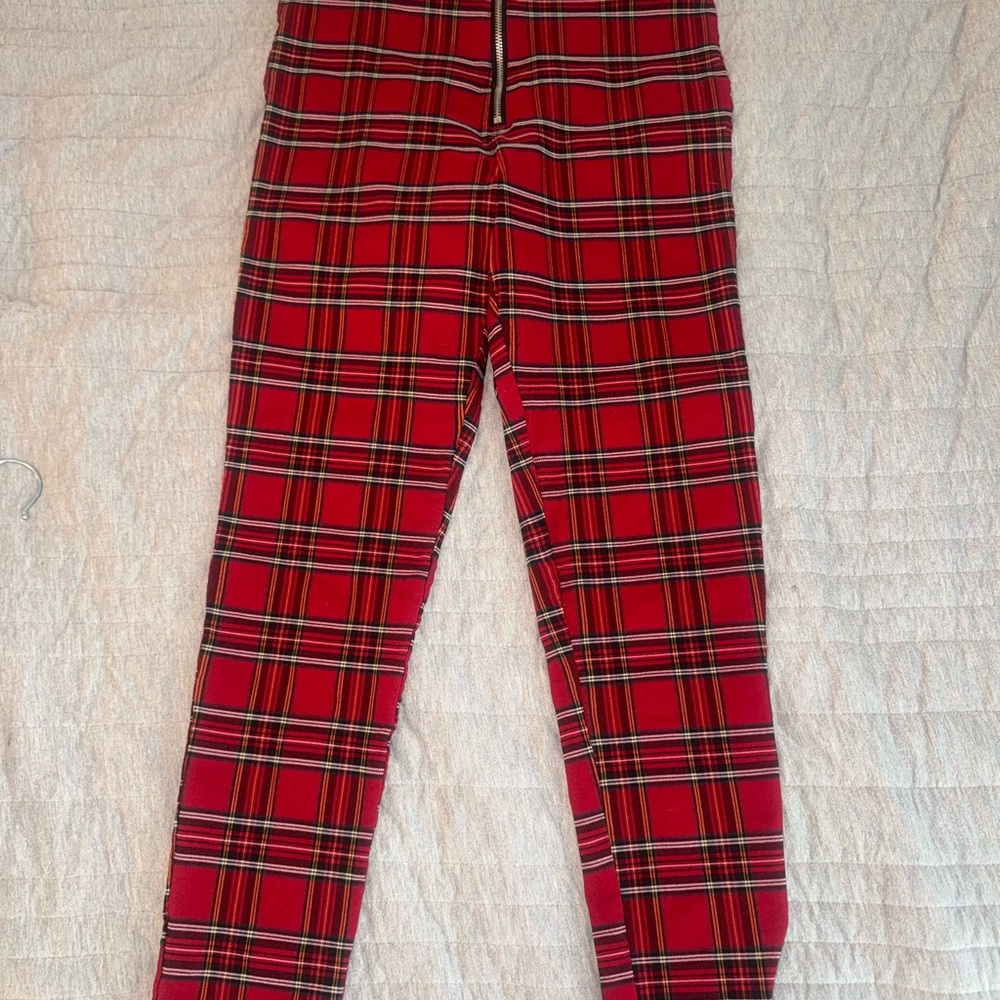 Zara Plaid Pants